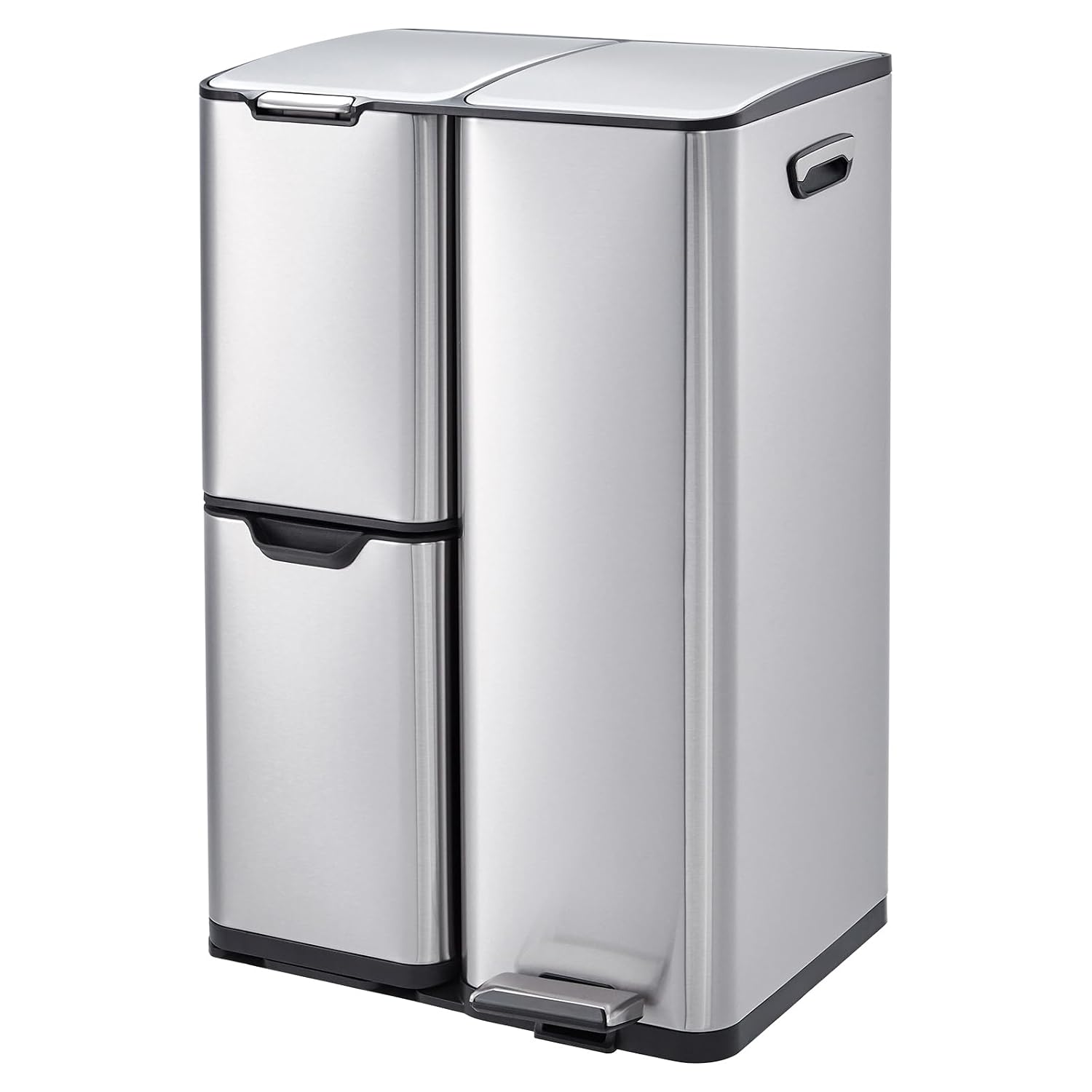 Office Furniture Recycling - Trash Can Stainless Steel Kitchen Garbage