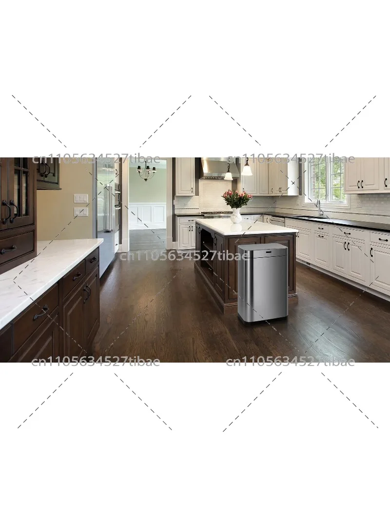 Office Furniture Recycling - 80L Kitchen Smart Trash Bin 2025