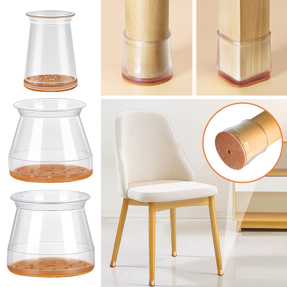 8pcs/Set Round Chair Leg Cover - đánh giá và giá Visitor Chair Padded