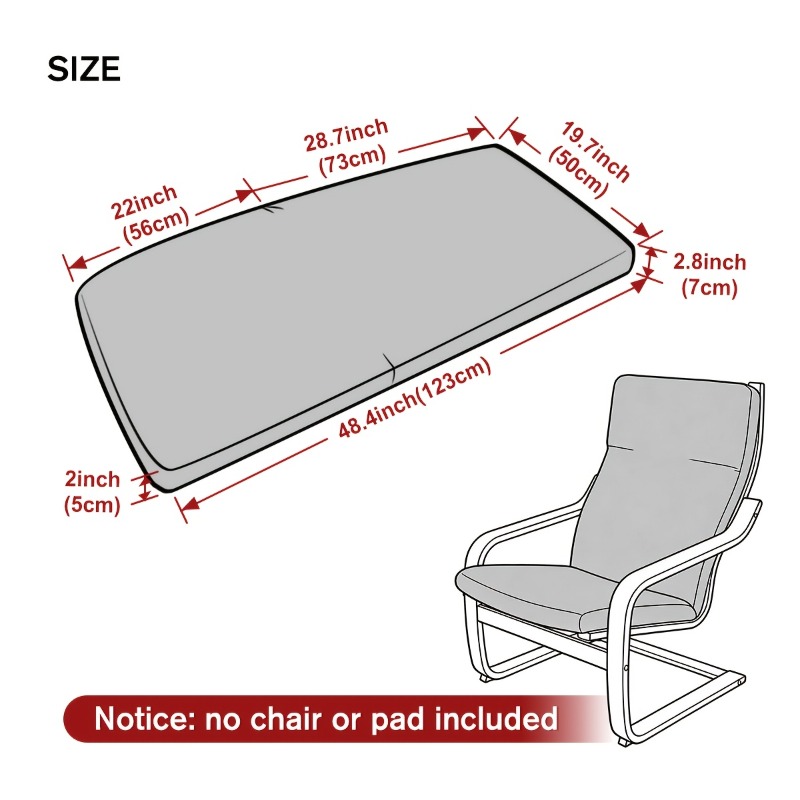 1PC Jacquard Chair Pad Slipcov - đánh giá và giá Visitor Chair Padded