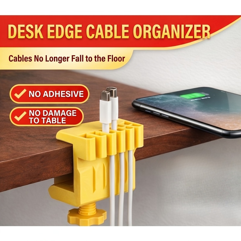 3 desktop cable manager clips  - đánh giá và giá Office Furniture Layout