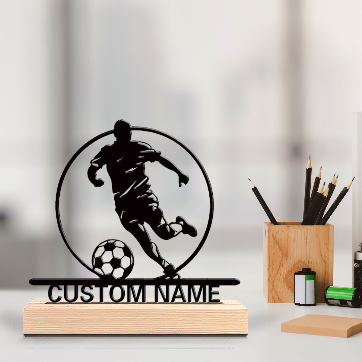 Custom Soccer Player Metal Sta - đánh giá và giá Office Furniture Layout