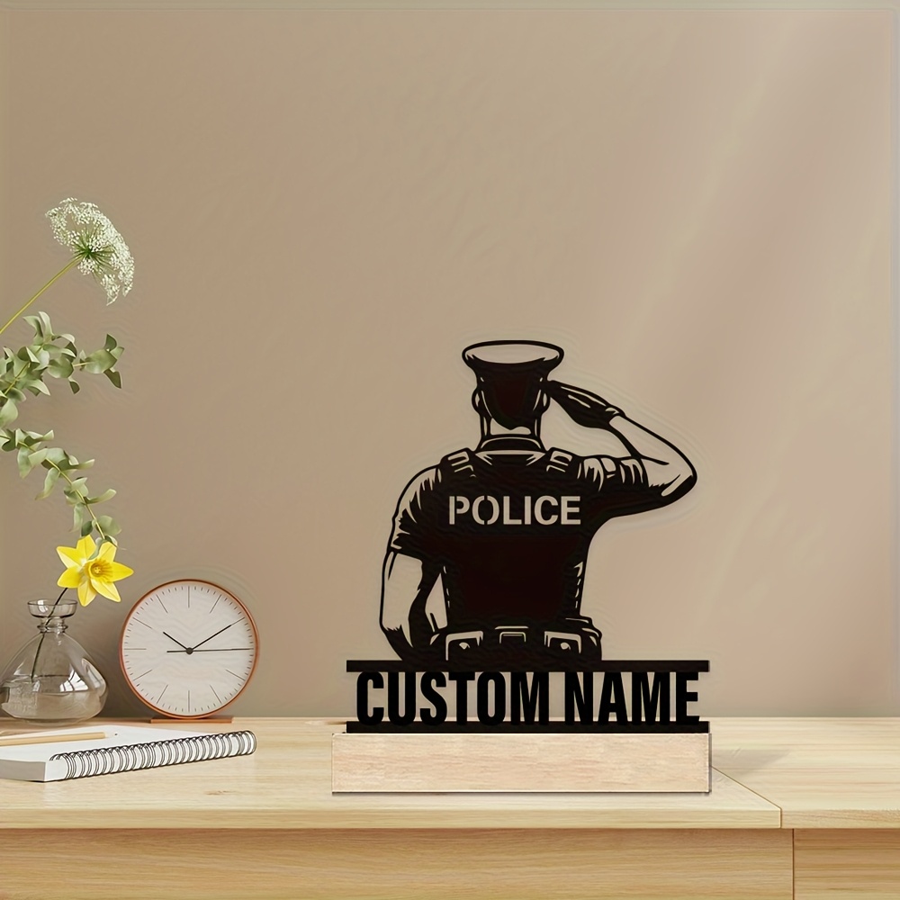 Personalized Metal Police Badg - đánh giá và giá Office Furniture Table