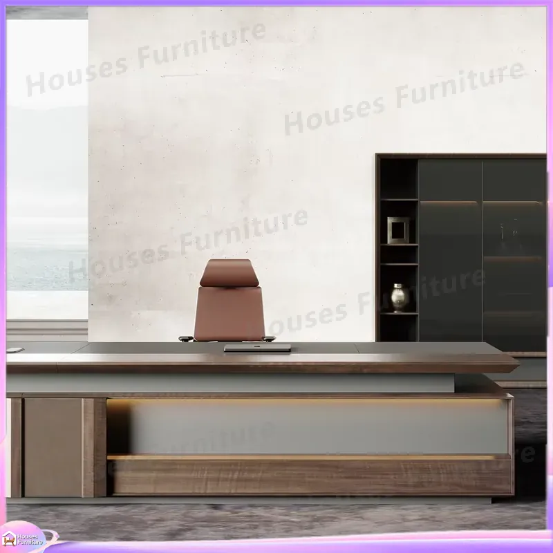 Luxury Executive Desk Solid Wo - đánh giá và giá Office Furniture Table