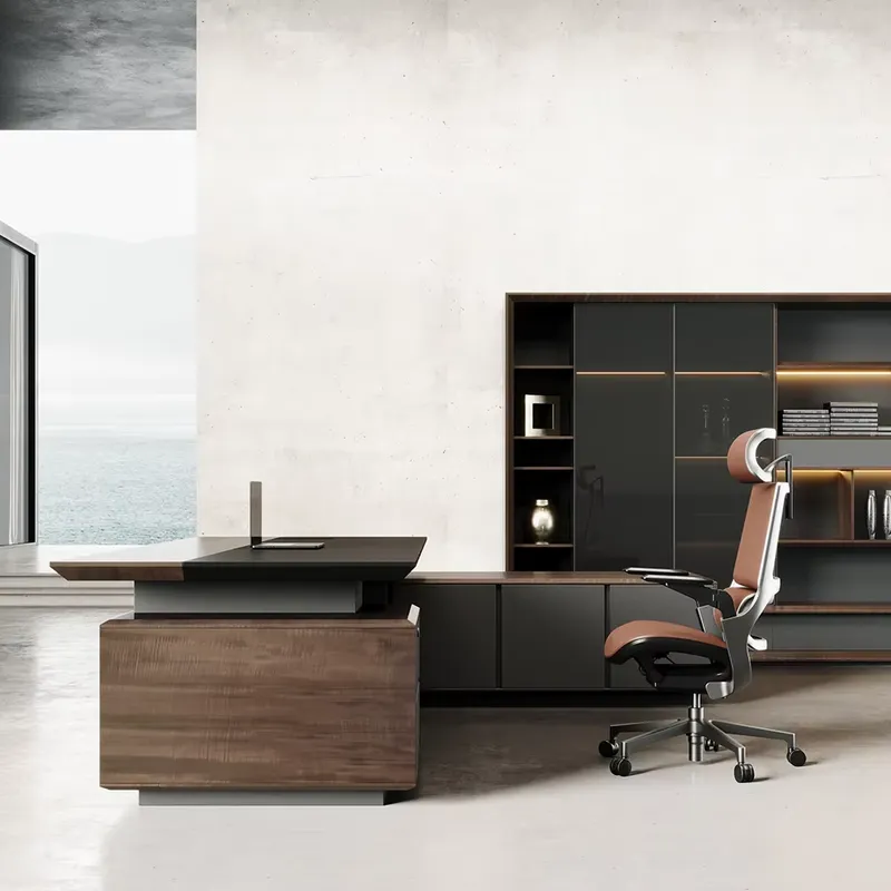Luxury Executive Desk Solid Wo - đánh giá và giá Office Furniture Table