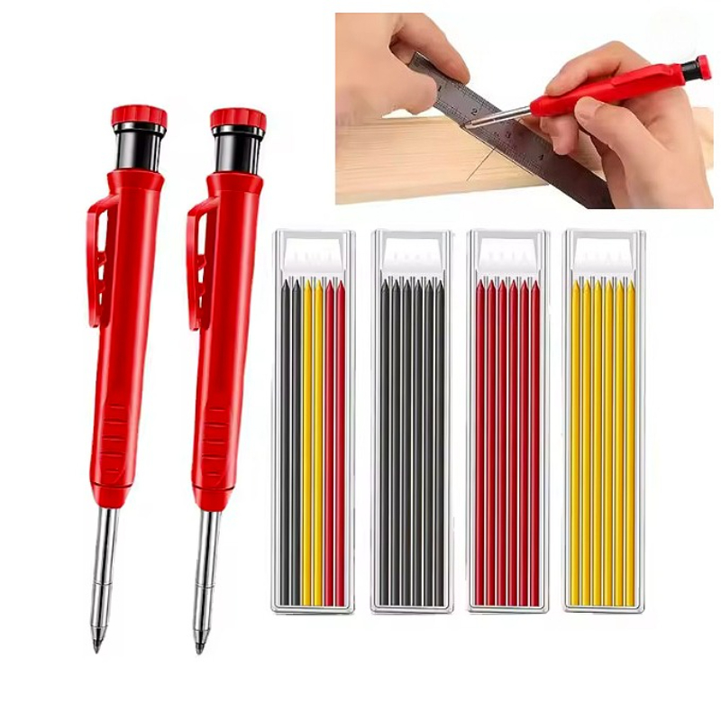 Solid Carpenter Pencil Set Woo - đánh giá và giá Staedtler Pencil Lumocolor