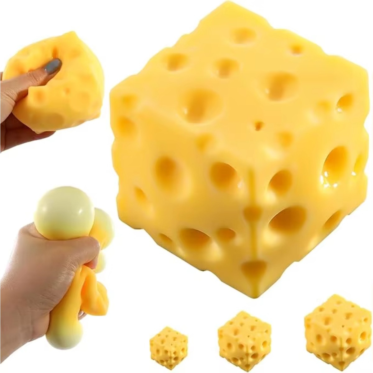 Cheese Stress Ball Squishy Toy - đánh giá và giá Office Furniture Table