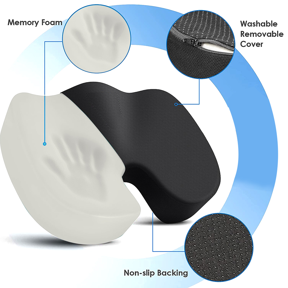 Travel Coccyx Seat Cushion Mem - đánh giá và giá Visitor Chair Padded
